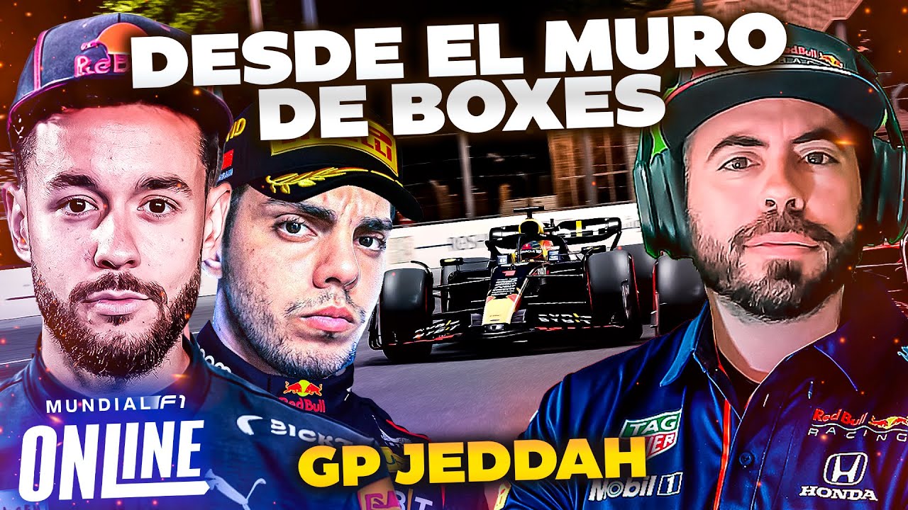 🔴LIVE: Desde el muro de boxes con GREFG y ROTREN // Mundial F1 Online  // GP Jeddah