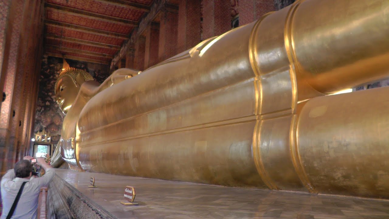 Baśniowa Tajlandia. Wat Pho - Świątynia Leżącego Buddy. Bangkok.  วัดโพธ