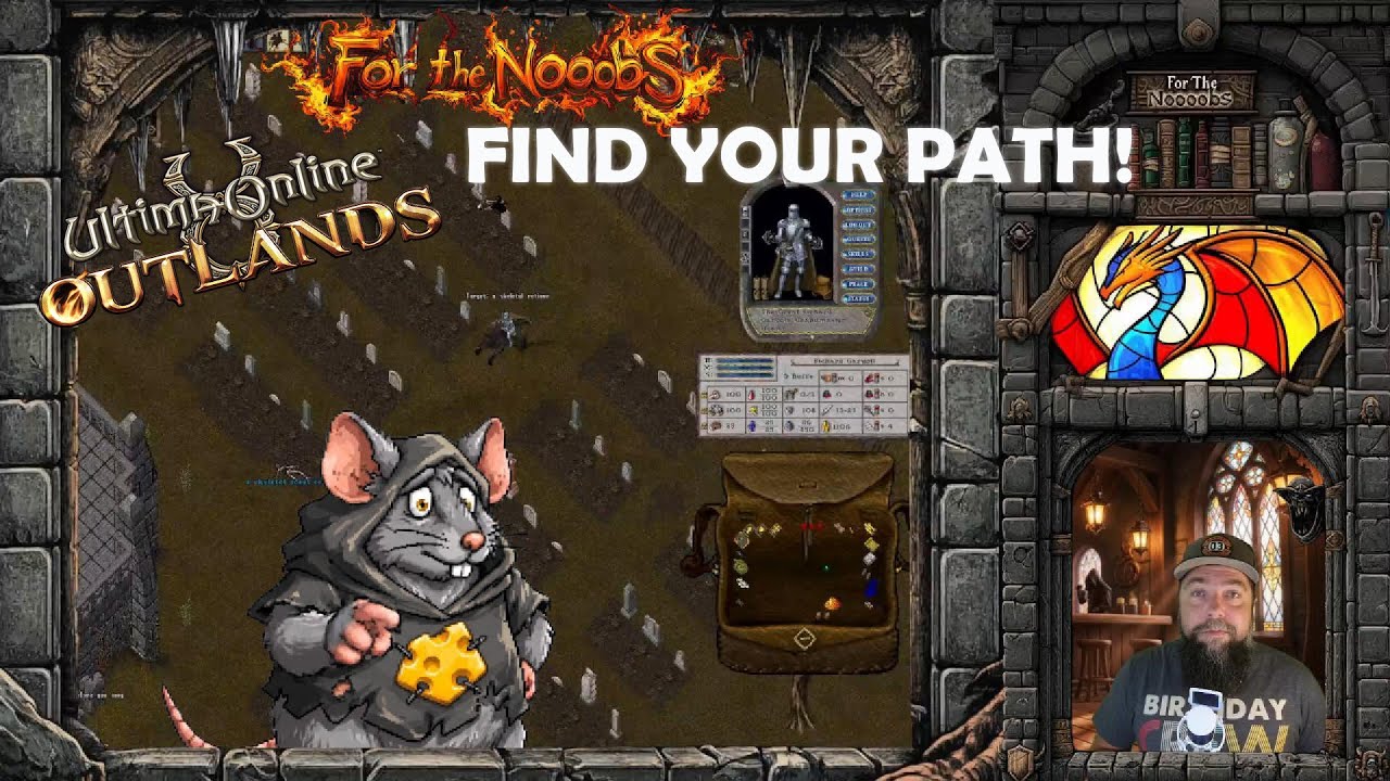 Find Your Perfect Playstyle in UO Outlands (Warrior, Thief, Crafter, Legend)