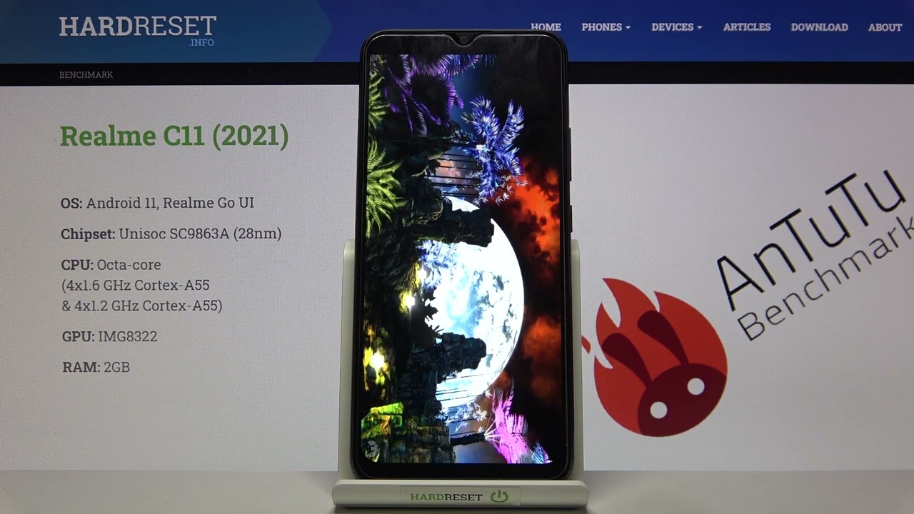 Realme C11 2021 AnTuTu Lite Benchmark &ndash; Performance Test
