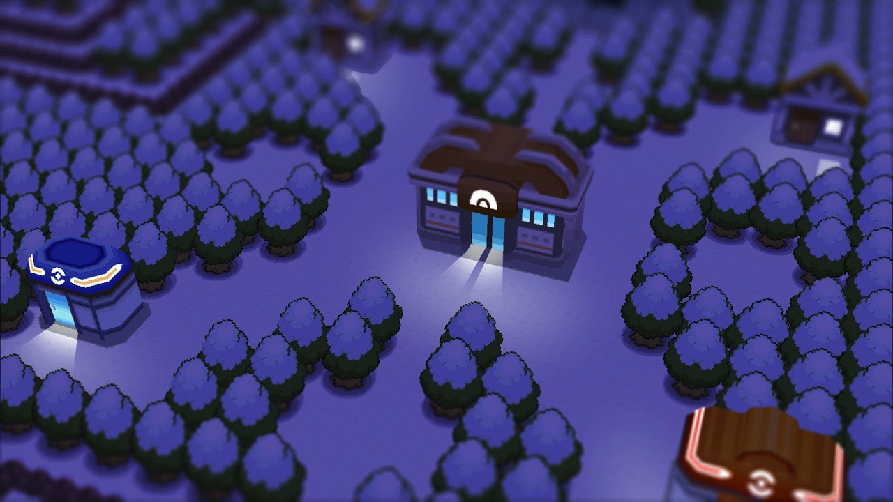 Snowpoint City (Night) ~ BDSP Mix