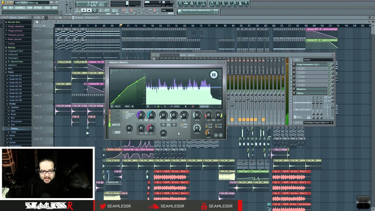 The Making of: Killer Cuts - The Way U Move [SeamlessR Rremix] Part 3: Mixing and Mastering