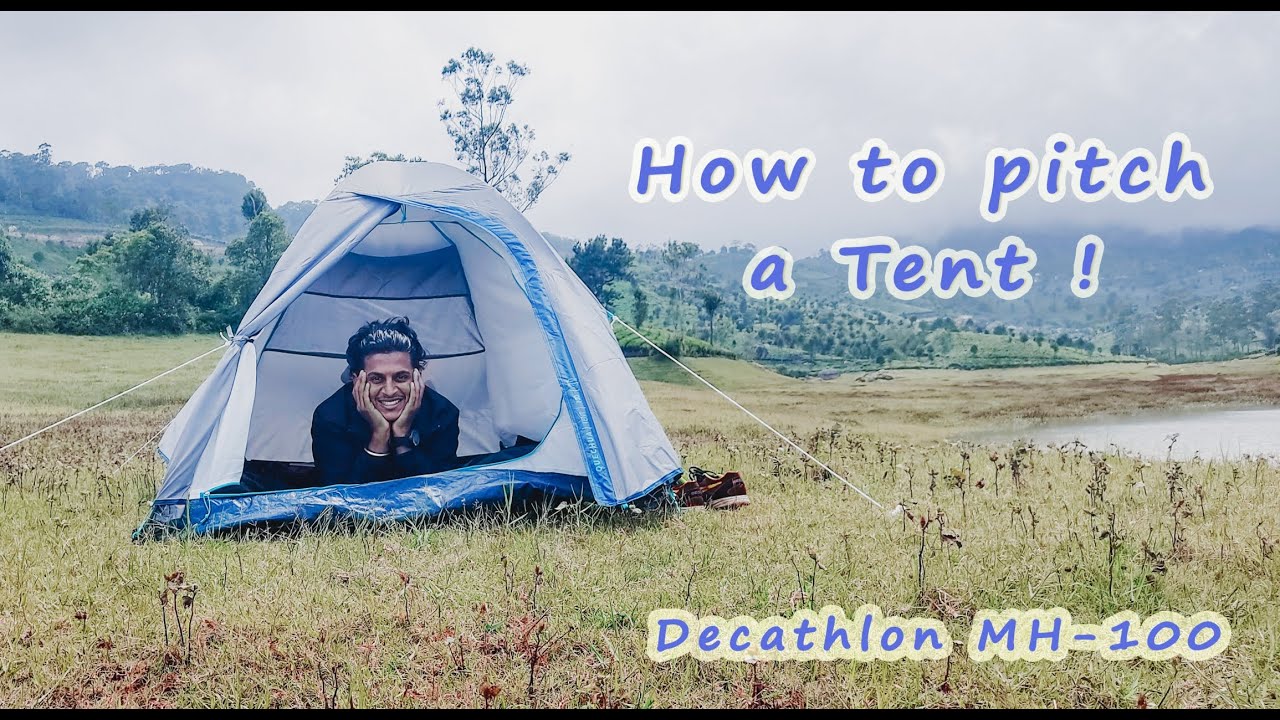 How to Pitch a Camping Tent | Decathlon MH 100