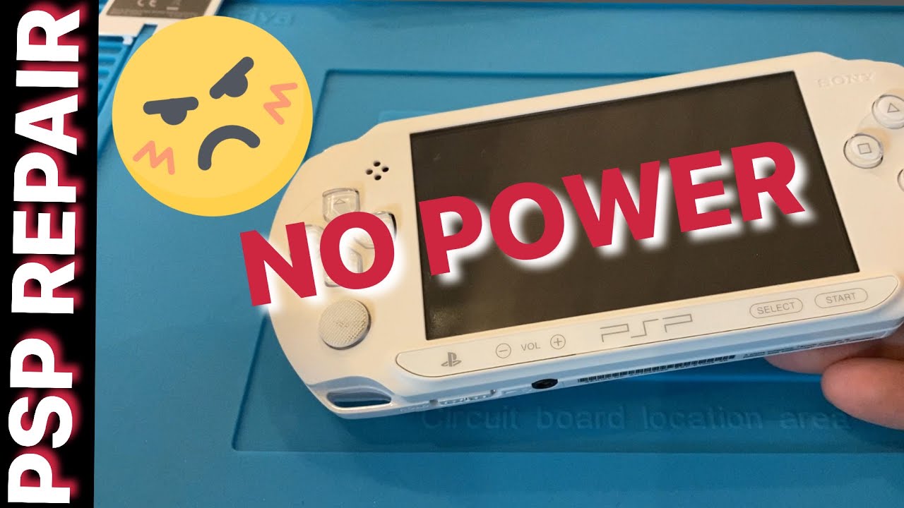 PSP STREET REPAIR: ⚡️No Power : Teardown und Reparaturversuch 🔧
