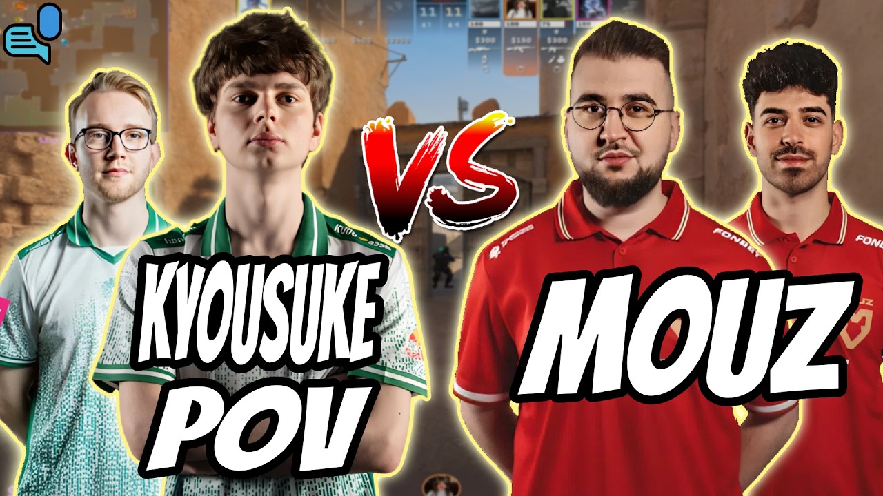 kyousuke (32-18) vs MOUZ Rating 1.60 | dust2 FACEIT EU | POV | +VOICE | Feb 15, 2026