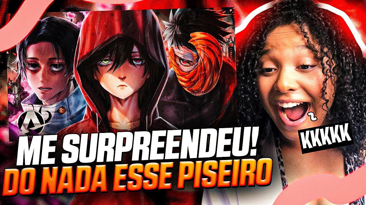 NASEK REAGINDO PERDAS (YUTA, OBITO e YUU OTOSAKA) do ANIRAP feat. VMZ e TAKAB