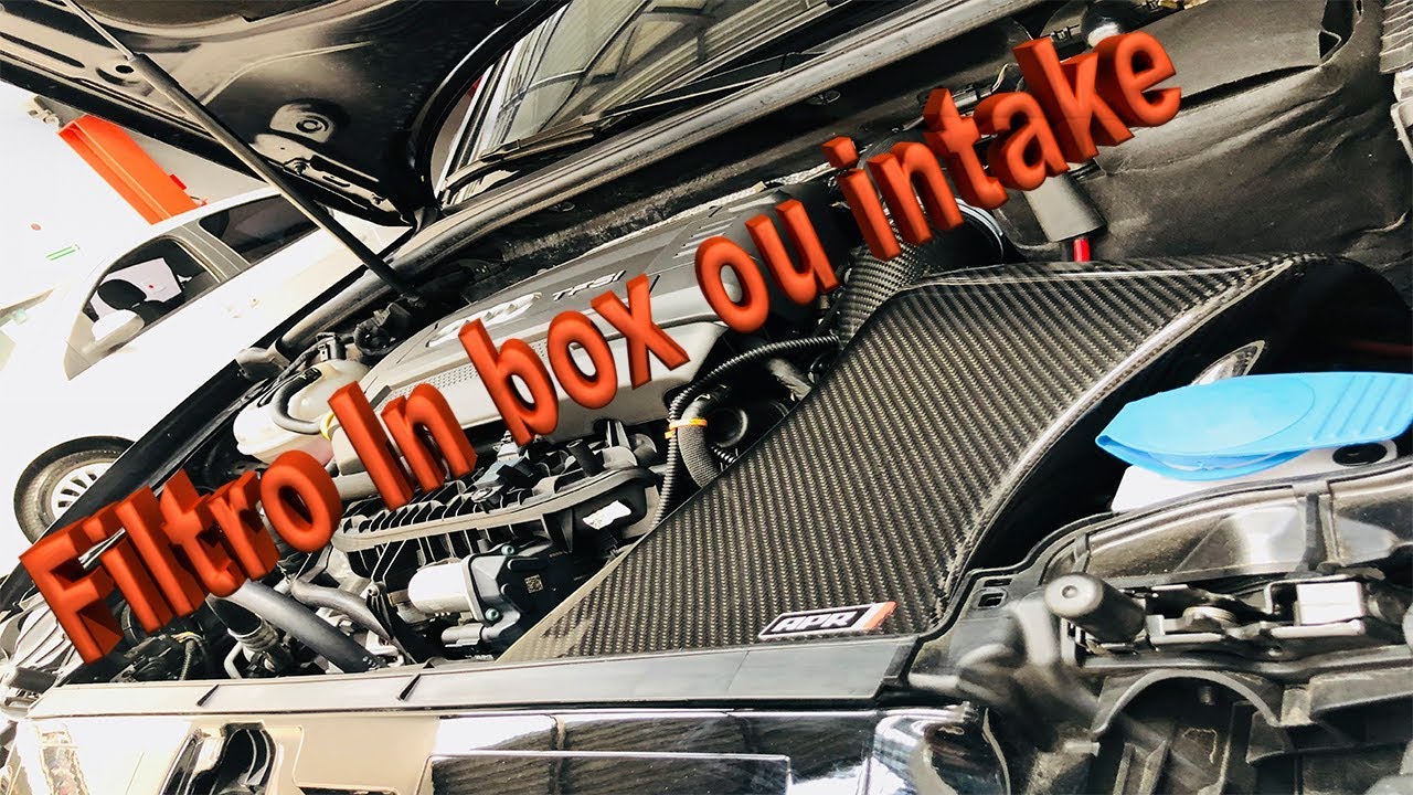 Filtro esportivo inbox ou intake? K&N, RS, CTS ou APR carbon