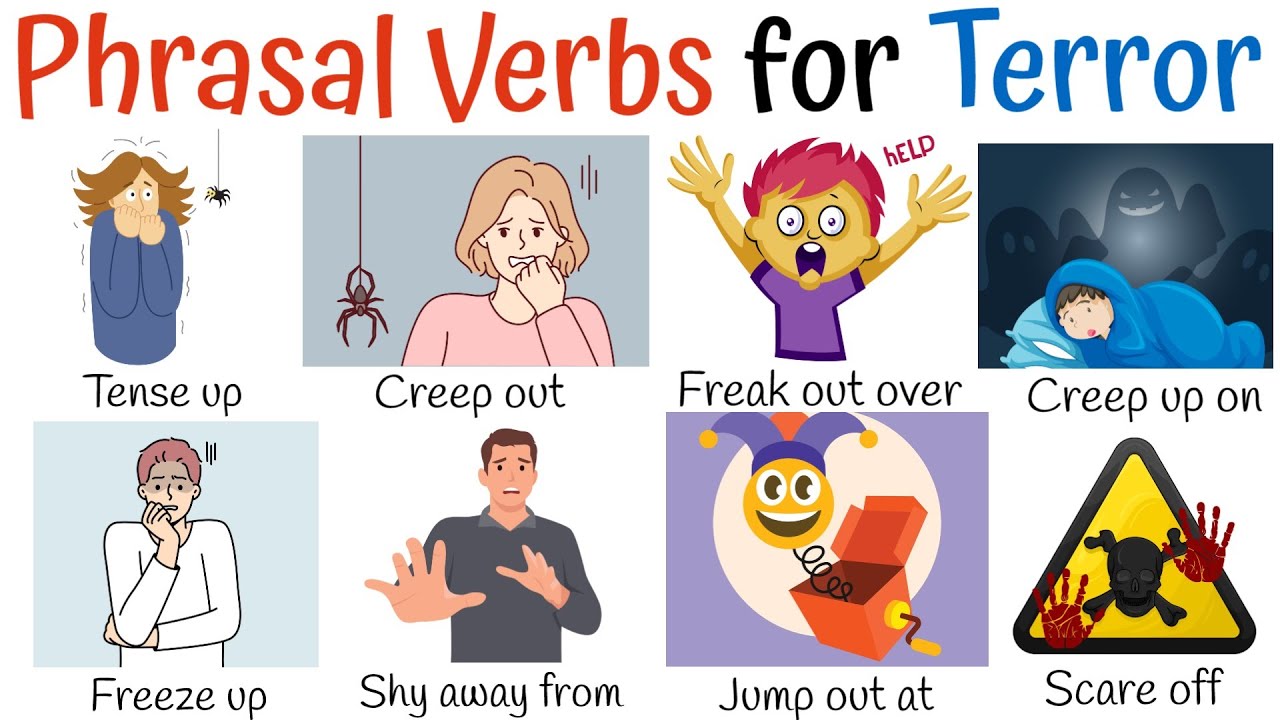 🎃 Must-know Phrasal Verbs for Halloween! 🎃