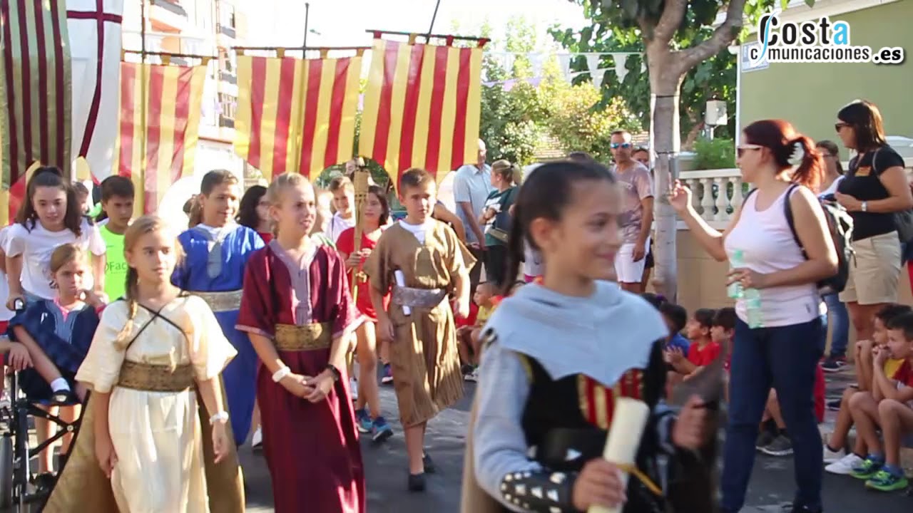 Representación del Jaumet y Correllengua El Campello 2019