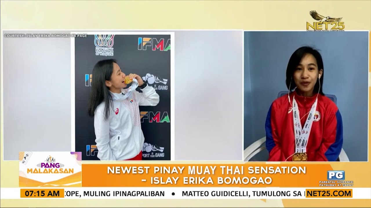 Newest Pinay Muay Thai Sensation Islay Erika Bomogao