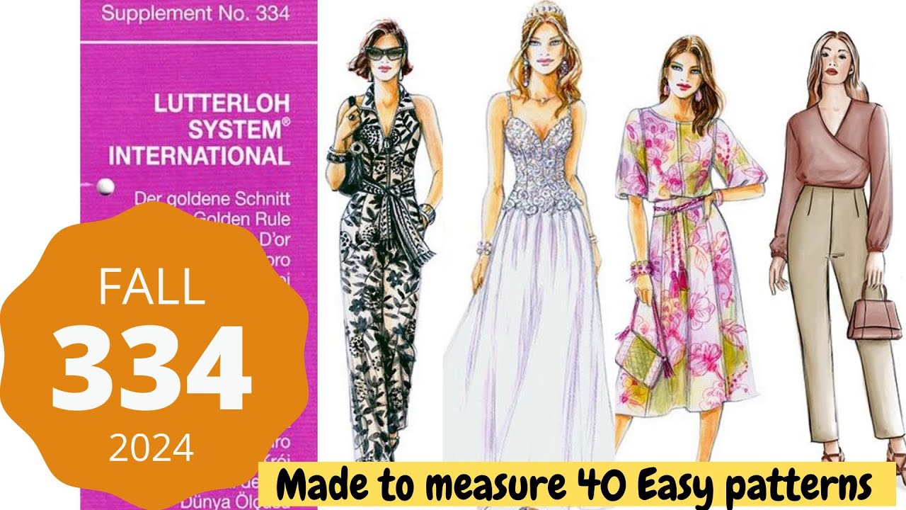 Sew Easy Lutterloh Patterns fall s334