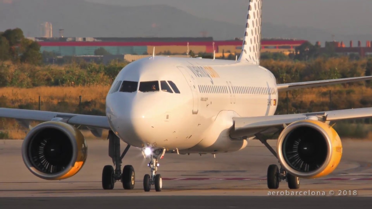 [FULL HD] Vueling Airlines FIRST A320 NEO Barcelona-El Prat