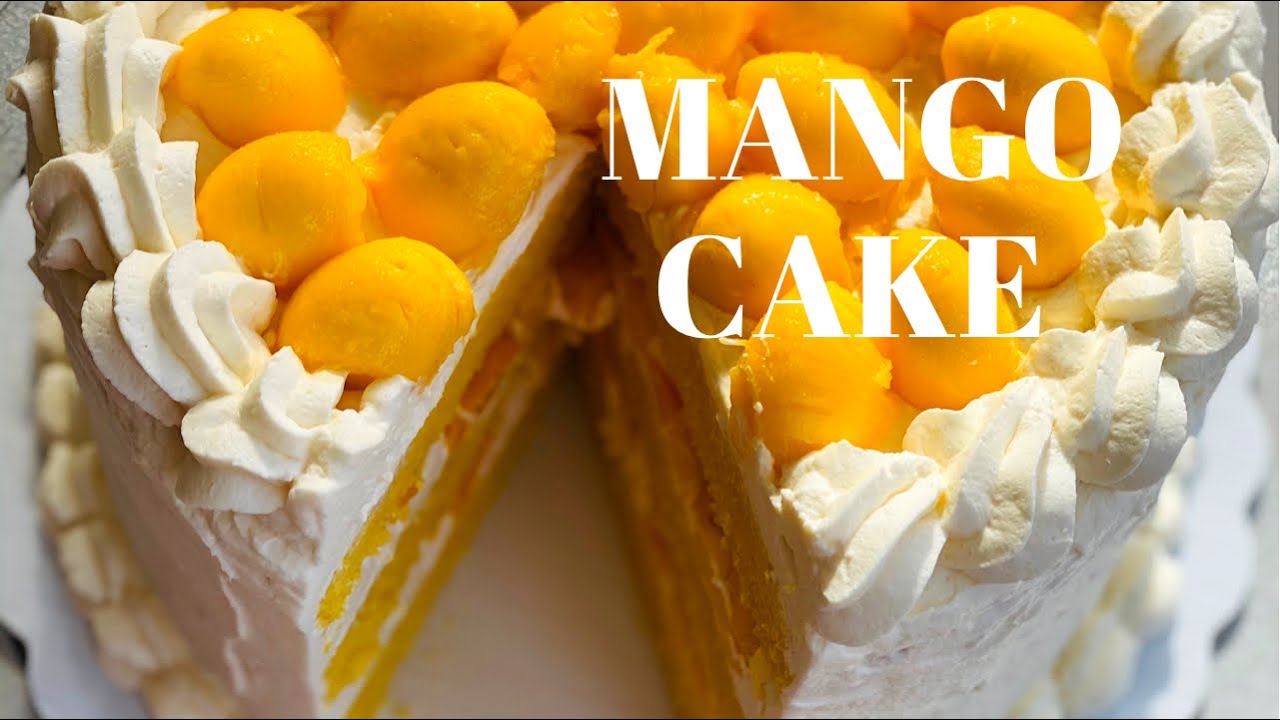 No Bake Mango Cake