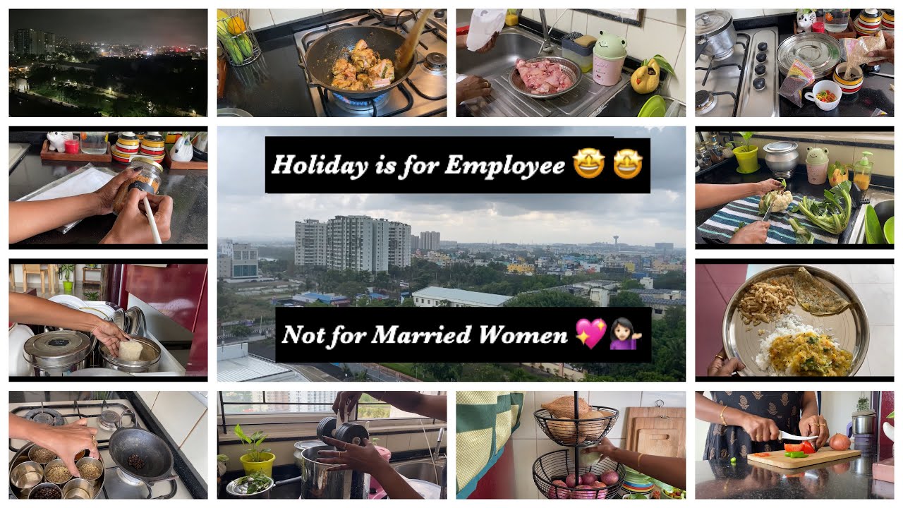 Vlog 109 ||Working Women Full day routine On a Holiday ~ Cousin Kid Stayover❤️||What I Cooked😍#vlog
