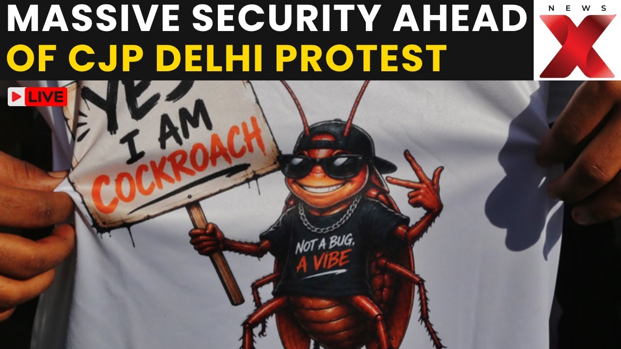 Cockroach Janta Party Protest LIVE: Massive Security at Jantar Mantar in Delhi | Latest News | NewsX