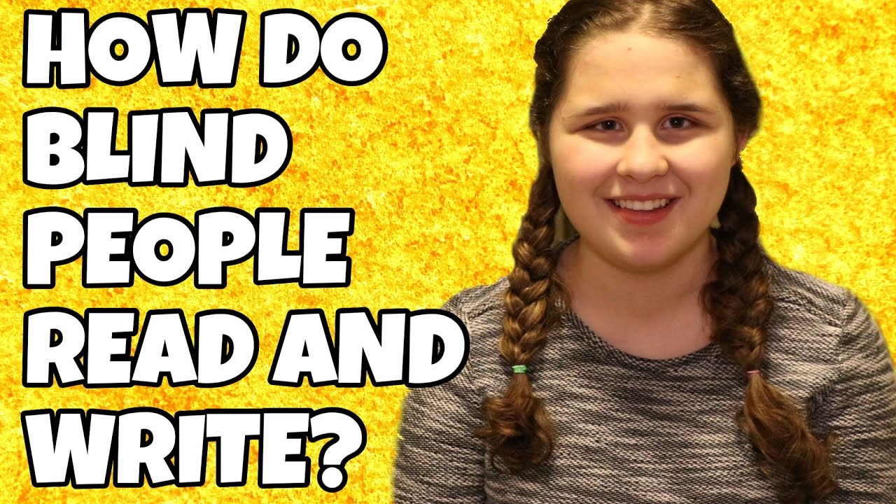 How Do Blind People Read And Write? | Convos With Julia