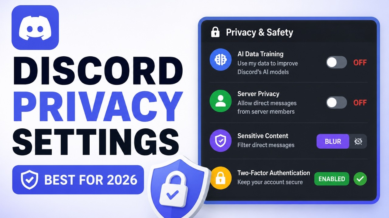 Best Discord Privacy Settings for 2026 (Protect Your Account NOW)