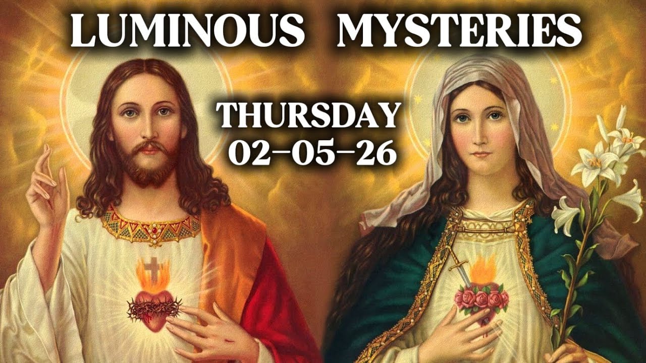 Luminous Mysteries Of The Dominican Rosary | Devotion | Thursday 02-05-26 