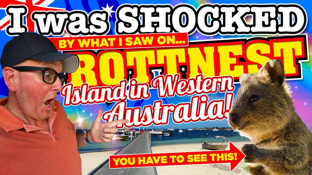 YOU HAVE to SEE THIS! I went to ROTTNEST ISLAND in WESTERN AUSTRALIA and was SHOCKED BY WHAT I SAW!!