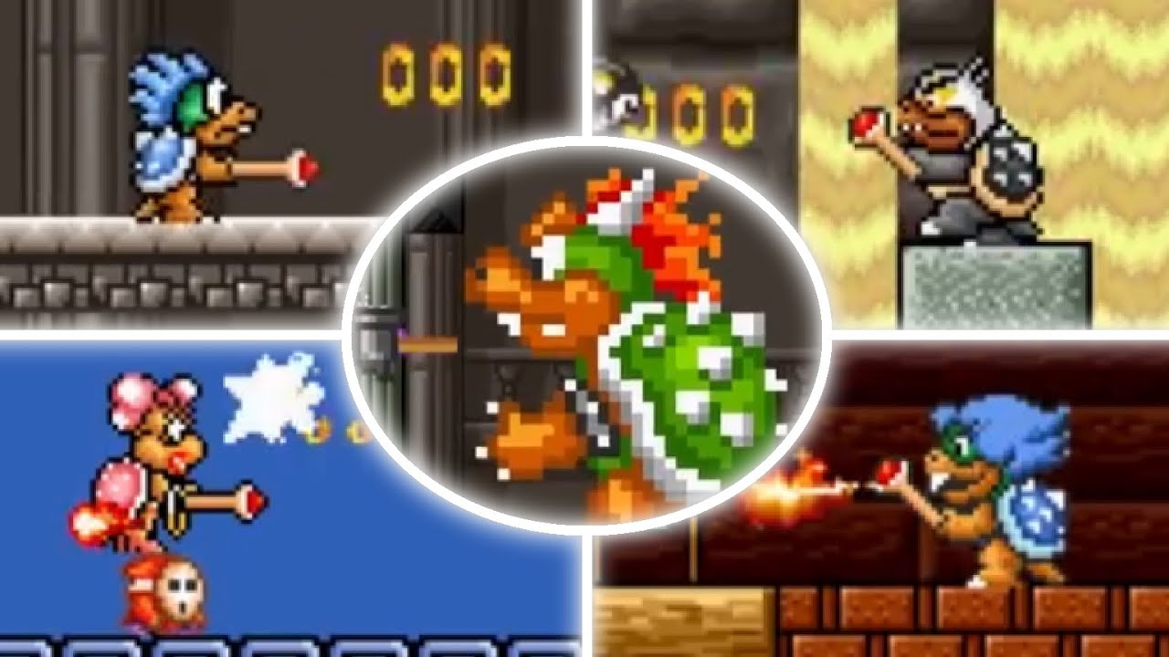 Super Mario Bros. X (SMBX) - The Great Empire - All Bosses [Boss Rush]