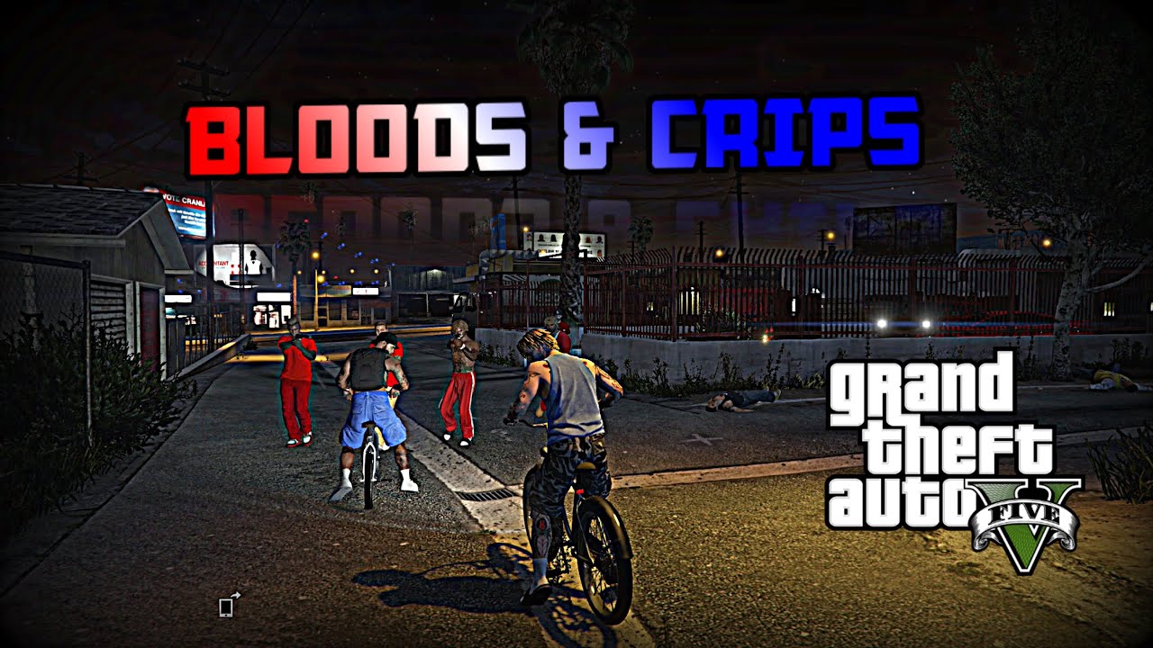 GTA 5 - BLOODS VS CRIPS #5