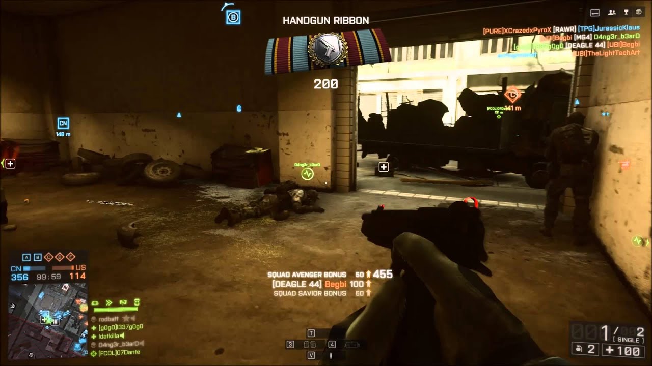 [PC] BF4 Robot runing over my guys and wrecking havoc just as I rez my teamate.