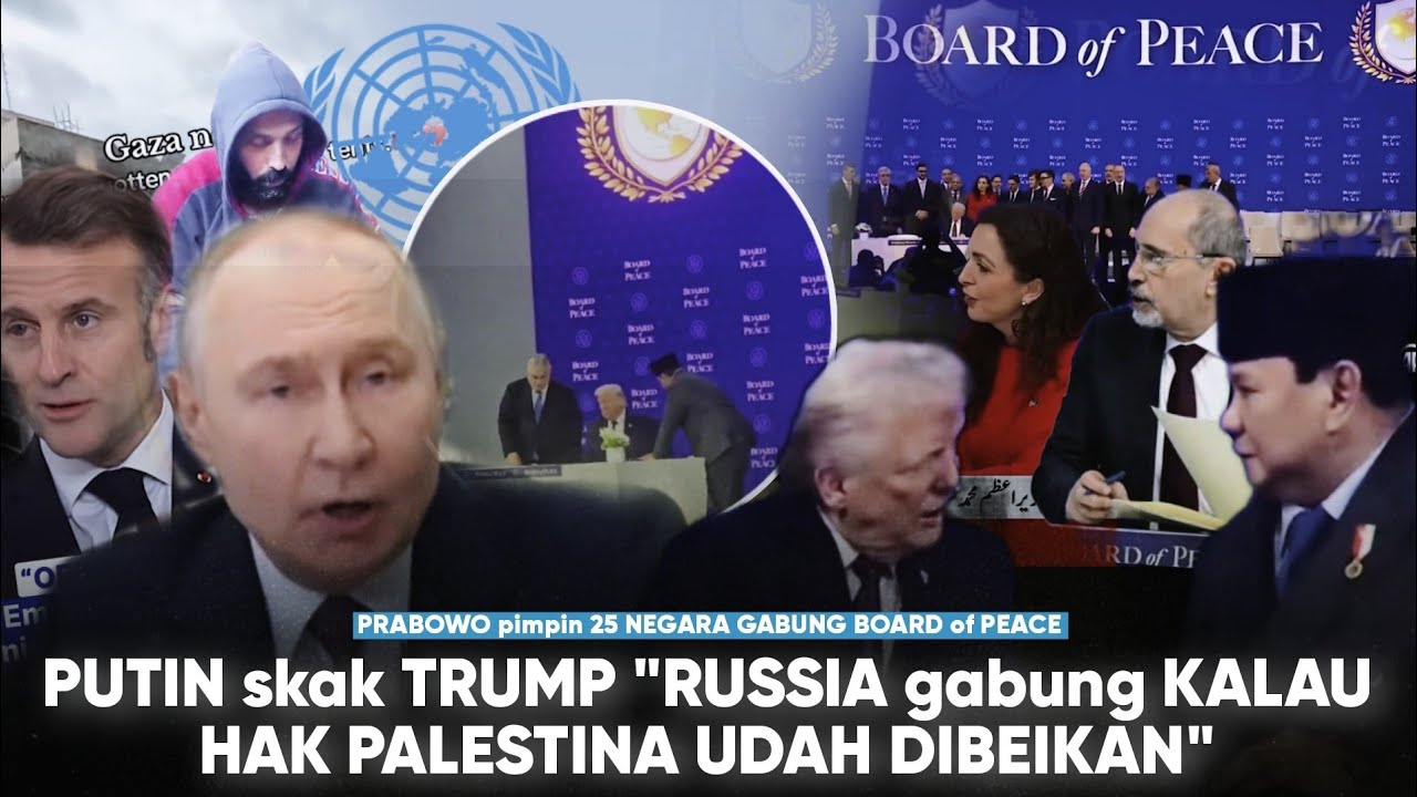 PUTIN skak TRUMP 