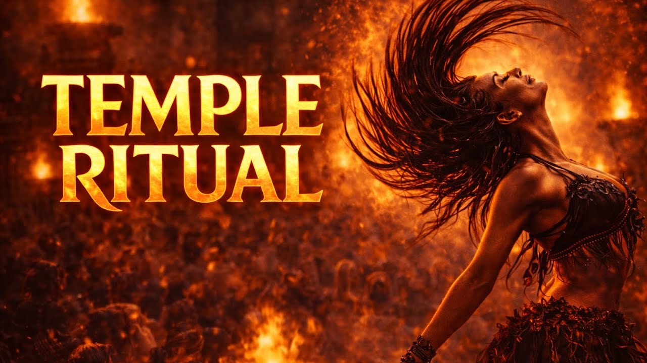 TRIBAL TECHNO 2026 🔥 TEMPLE RITUAL | 1 Hour Dark Hypnotic Techno Mix | Cinematic Ritual Journey