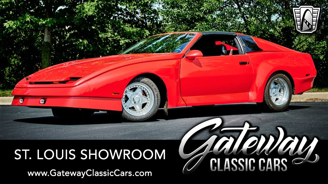 1987 Pontiac Tojan (Firebird) Gateway Classic Cars St. Louis  #8834