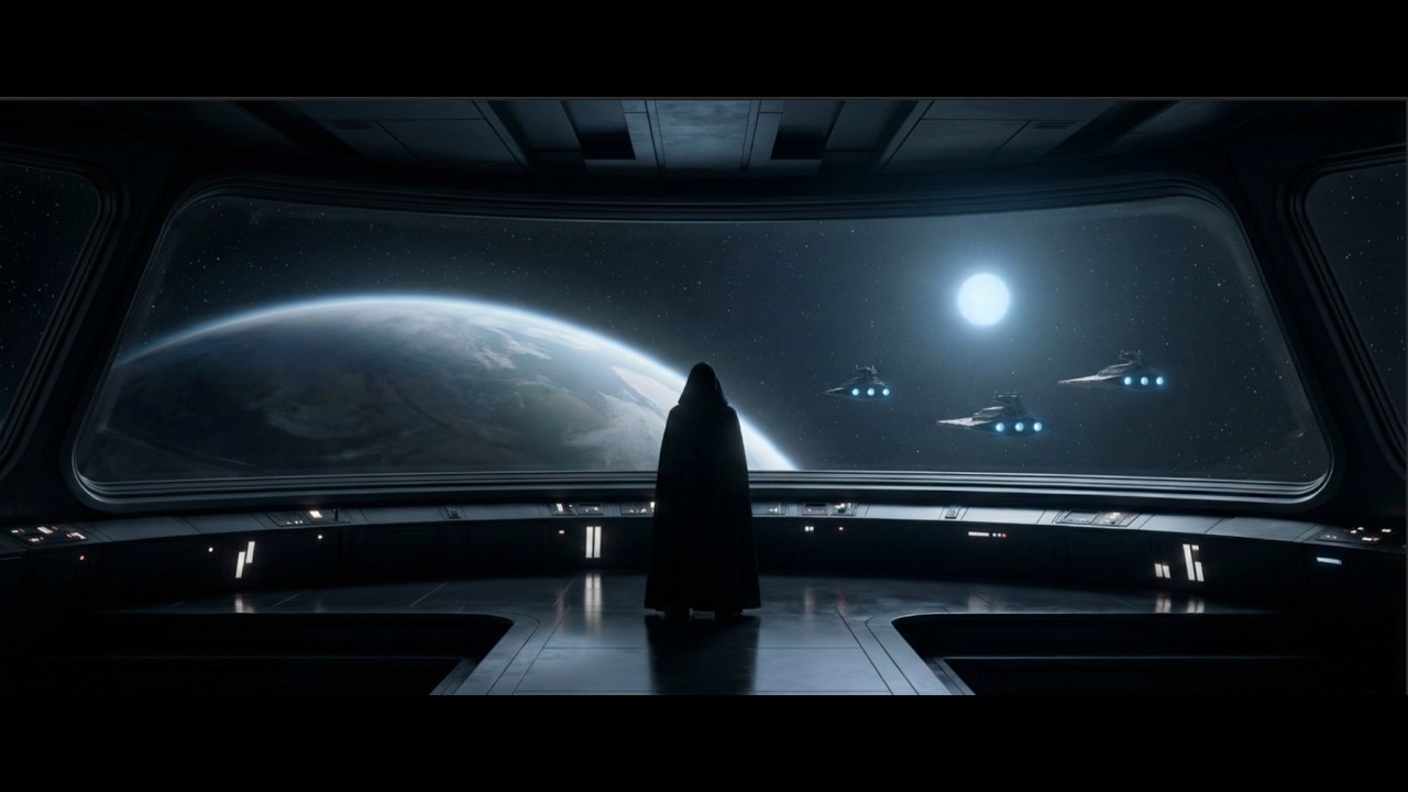 Imperial Star Destroyer Bridge Ambience - Deep Space Ship Hum for Sleeping & Focus
