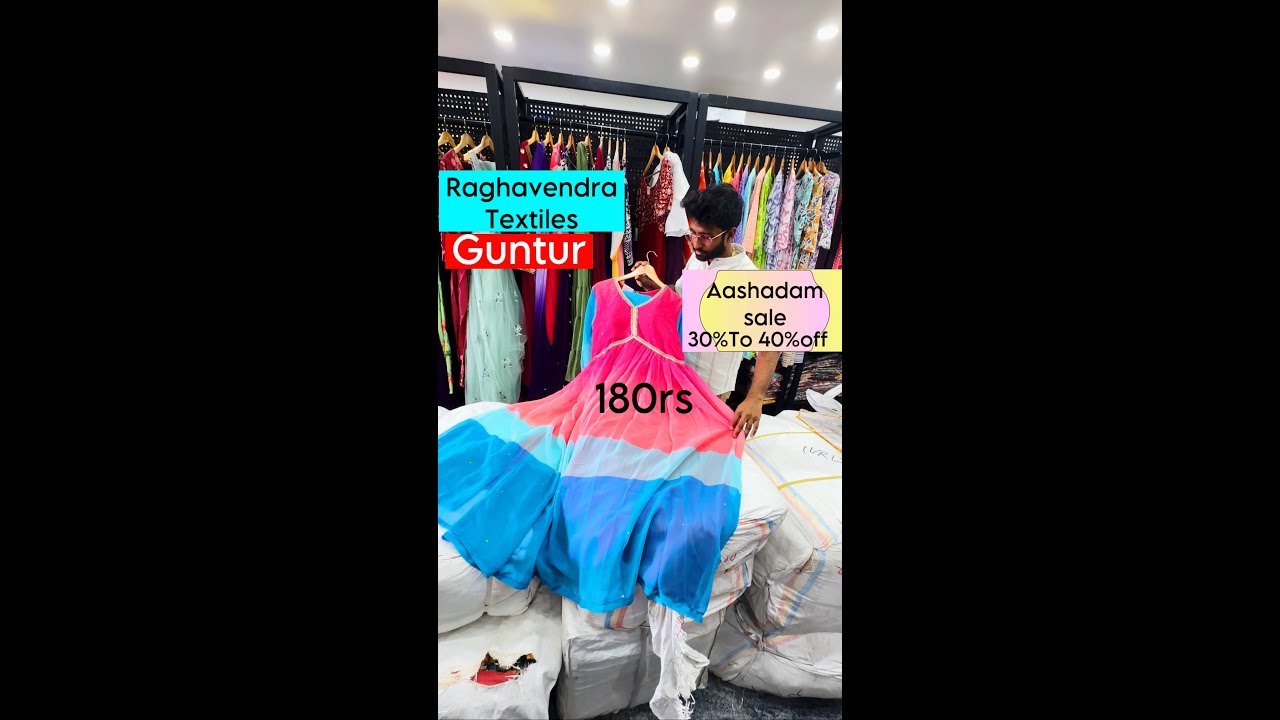 180rs Tops in Raghavendra textiles guntur