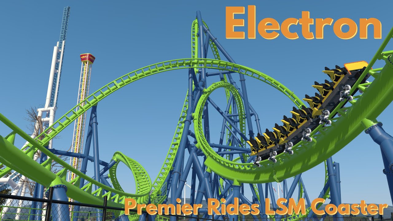 Electron | 10-Inversion Premier Rides LSM Coaster | NoLimits 2 INVERS10N Contest Entry