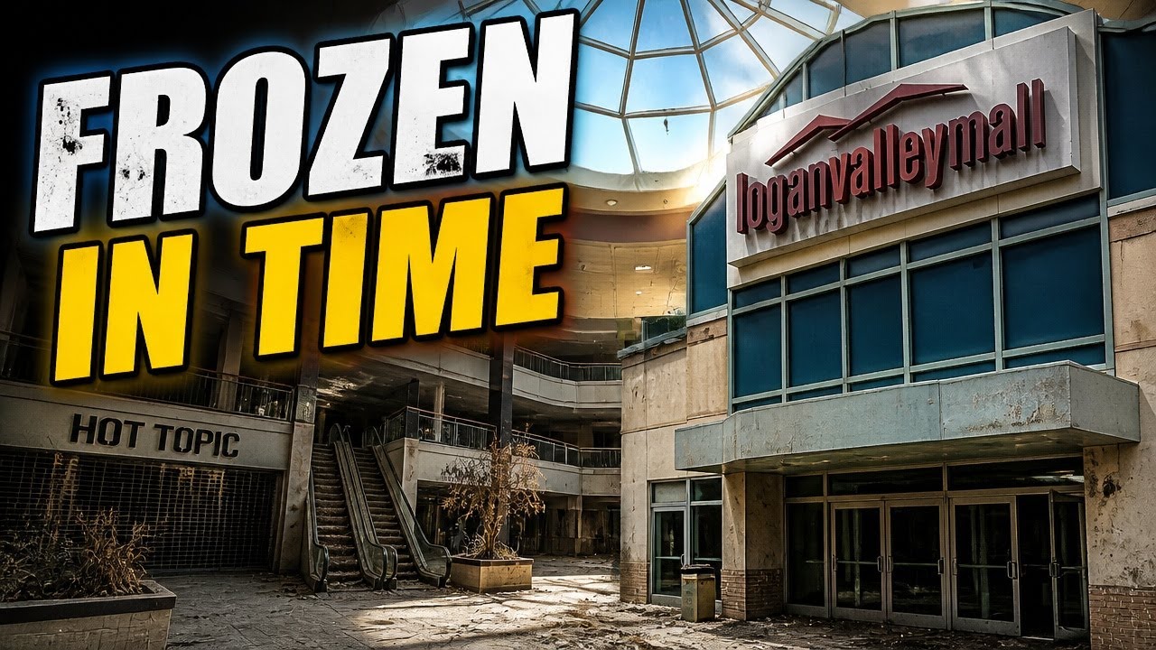 Inside This Abandoned Pennsylvania Mall | A Frozen Time Capsule