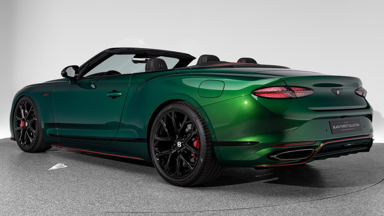 1 of 1 Bentley Continental GTC Black Forest - Ultra Exclusive Collection