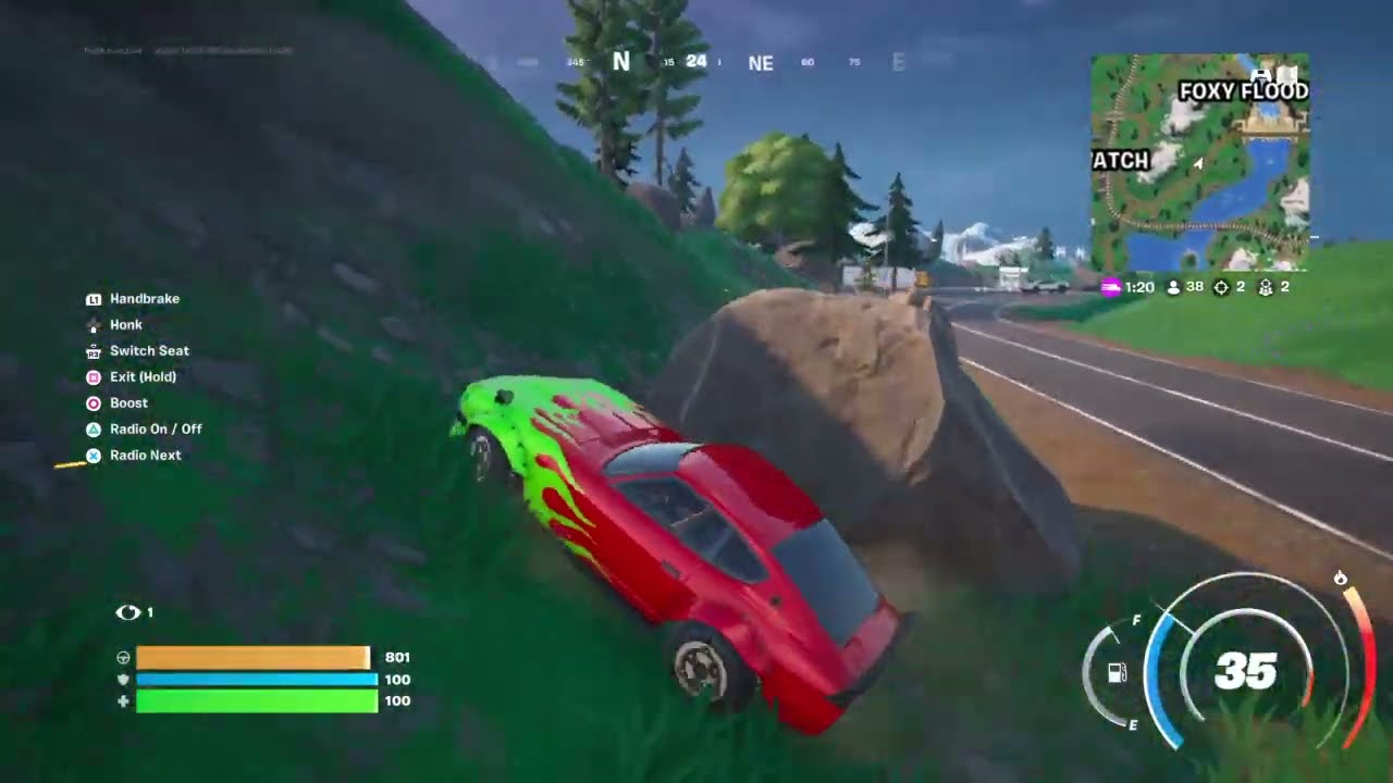 Playing fortnite for my first ever video