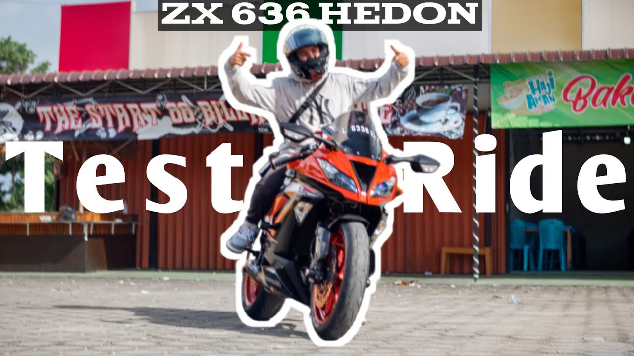 Test Ride Kawasaki Ninja zx636 hedon|auto kencang dan kece|