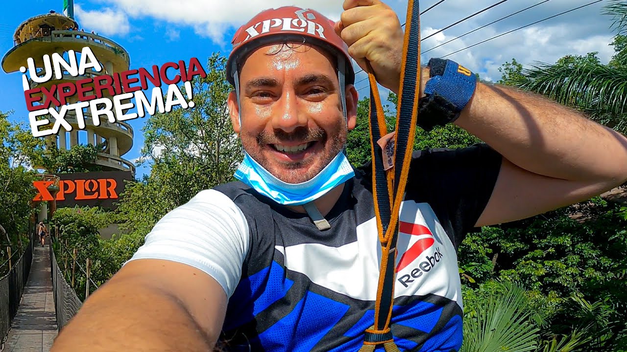 &iexcl;Xplor el mejor parque de tirolesas de Mexico!