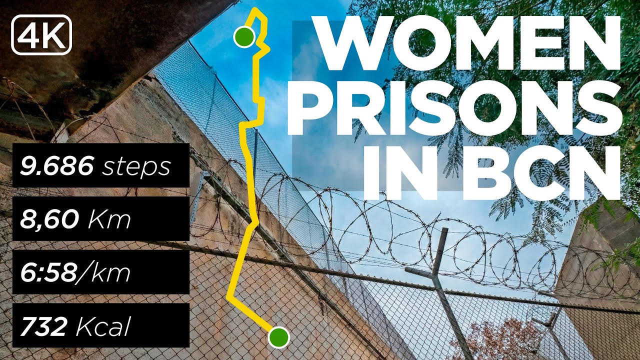 26 01 04 — Prisons Through the City: Wad Ras → Trinitat Vella | 8.6 km at 6:58/km