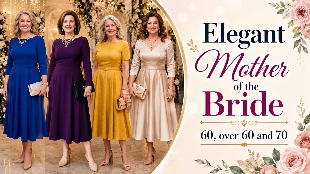 Elegant Mother of the Bride Outfit Ideas | 60, Over 60 & 70+ | Timeless Wedding Style