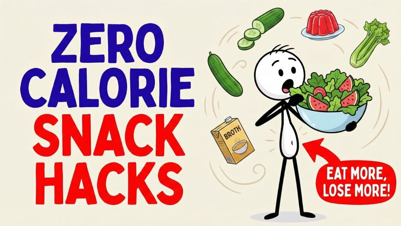 How To Eat MORE Food and Lose MORE Fat (7 Zero Calorie Hacks)