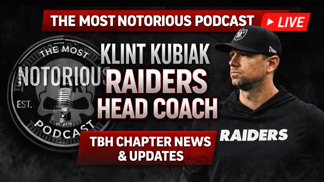 The Most Notorious Podcast Silver & Black Reset Begins: Klint Kubiak Era + TBH Chapter Updates
