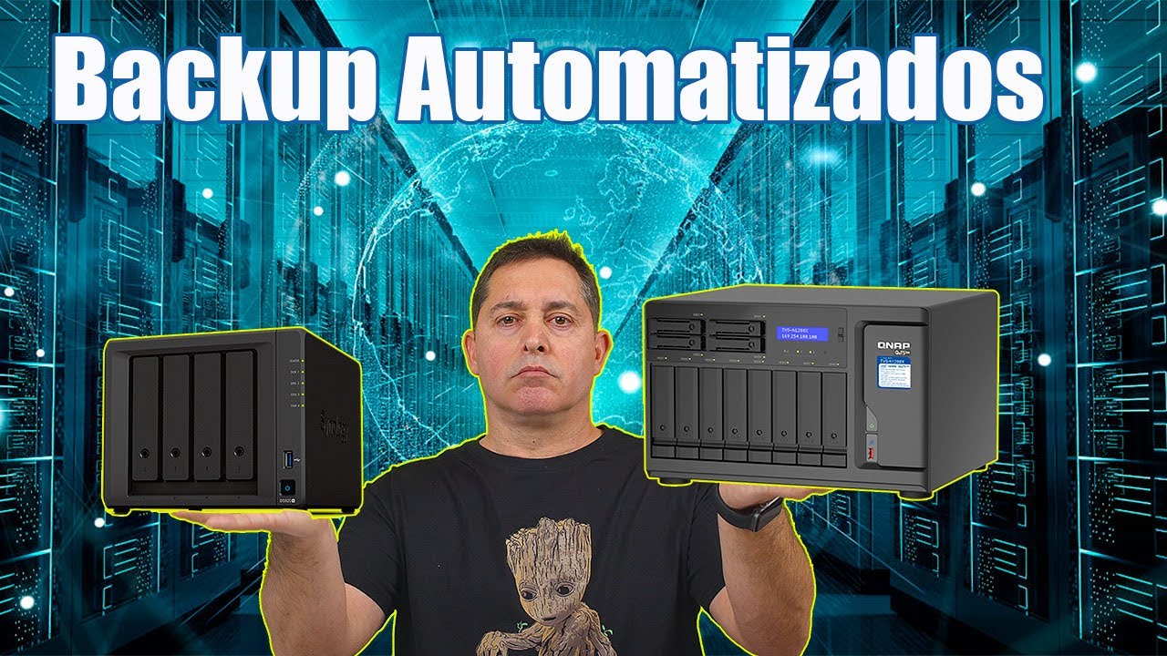 Backup automático en la nube para empresas con un NAS