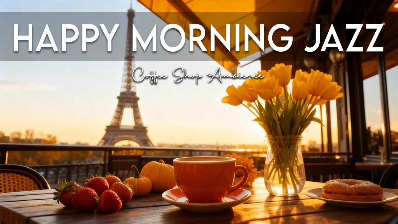 Happy Morning Jazz☕ March Bossa Nova Instrumental & Relaxing Jazz Cafe Music for Studying'