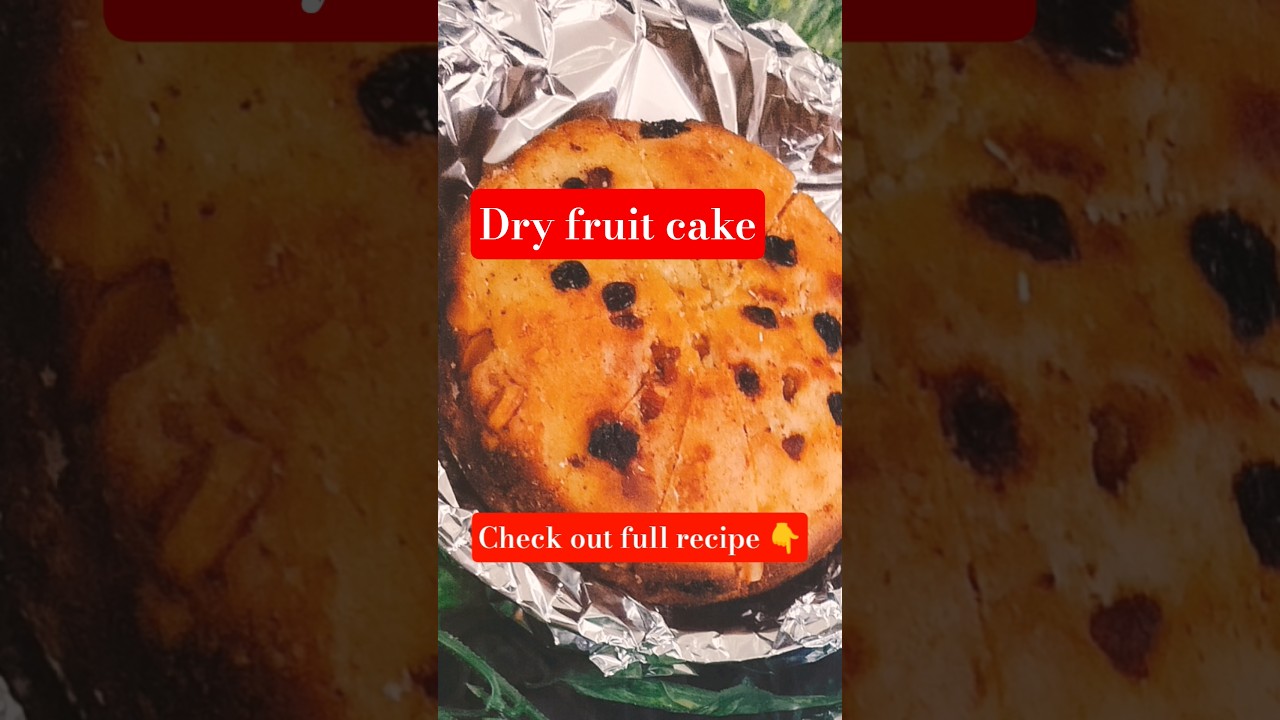 Dry fruit cake without oven | 