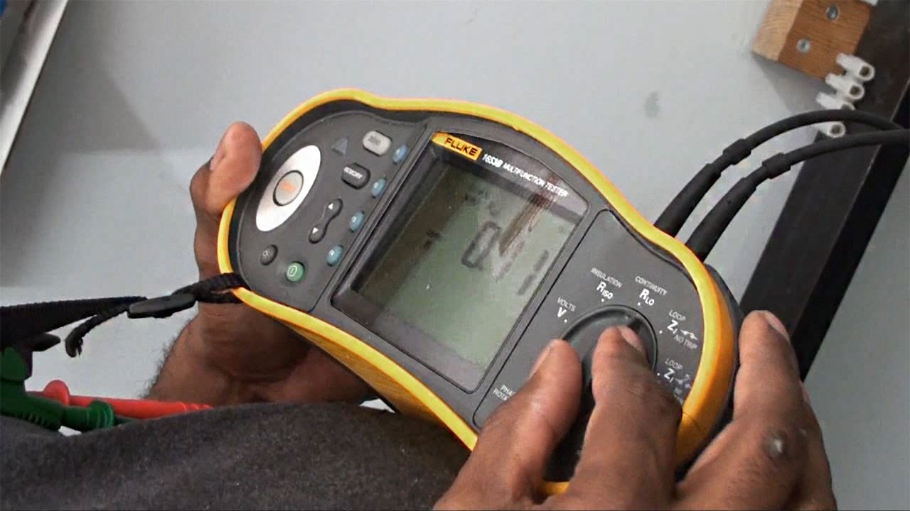 Testing Continuity of a Ring Final Circuit