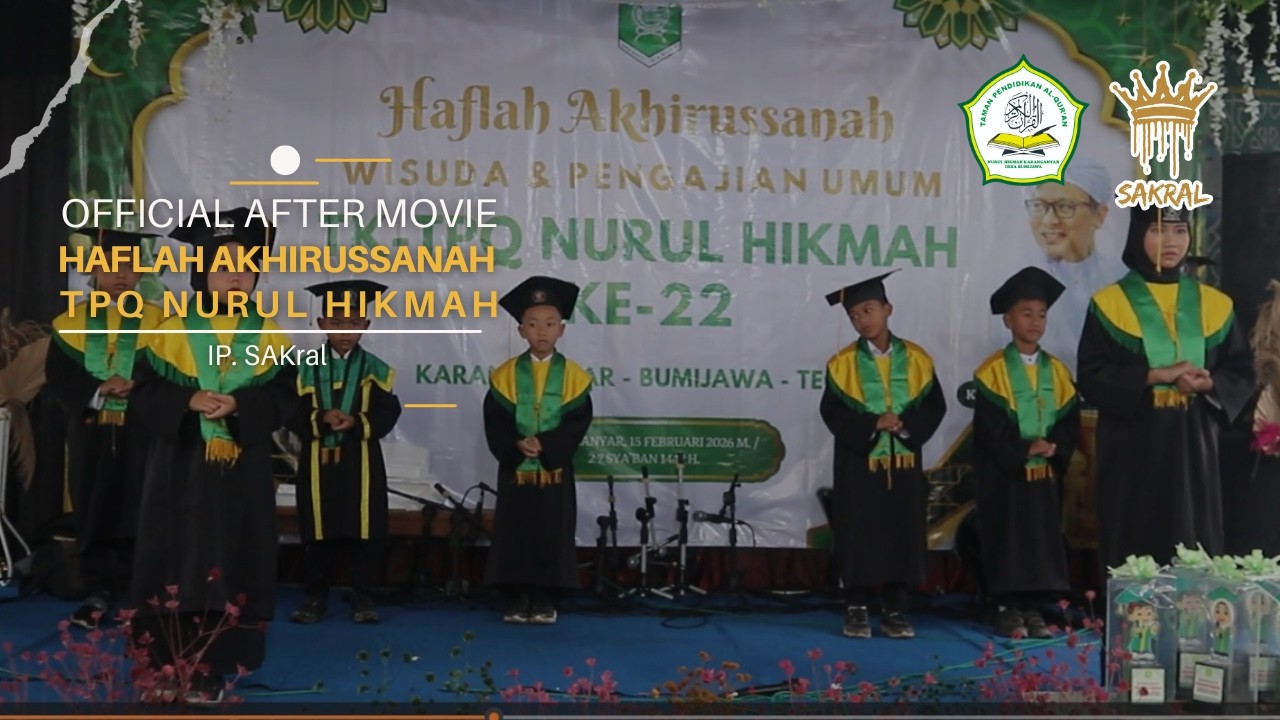 HAFLAH AKHIRUSSANAH TPQ NURUL HIKMAH KE 22 TAHUN 2026