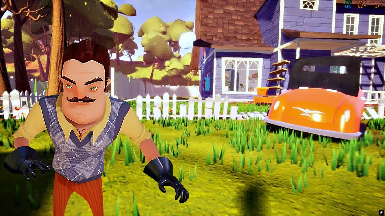 Beating ACT 1 Without Getting Caught by the FOXY Neighbor 😱🦊 | Hello Neighbor