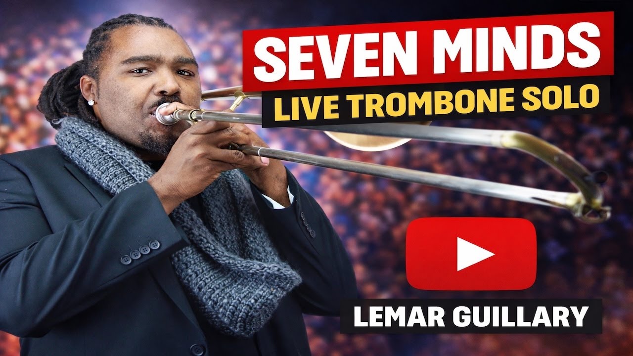 Seven Minds - Live Bebop Trombone Solo | Lemar Guillary