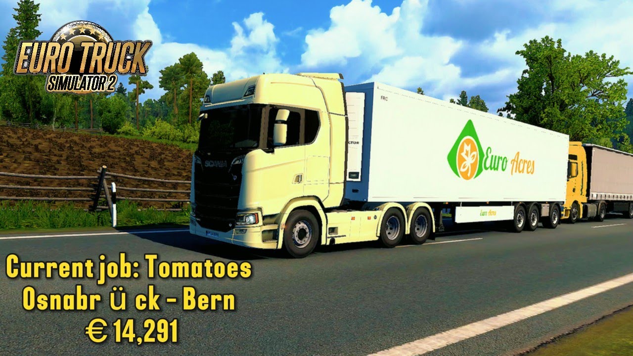 Epic &euro;14,291 Tomato Delivery! Osnabr&uuml;ck to Bern - Euro Truck Simulator 2 | Creator Driving #4
