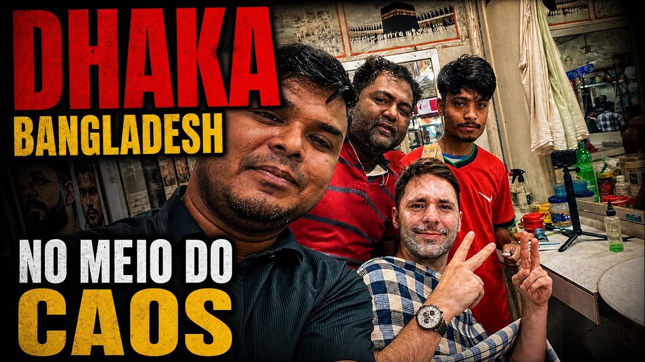 Dhaka, Bangladesh 🇧🇩  Uma Cidade Onde o Barulho é Constante e a Pobreza é Comum